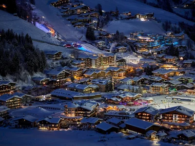 The Austrian Ski Resort of Saalbach-Hinterglemm