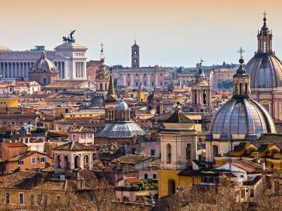 Roman outlets or shopping in Roman style