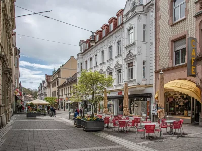 Bad Kissingen, a spa town in Germany