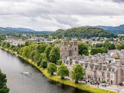 Inverness is the northernmost city in Great Britain