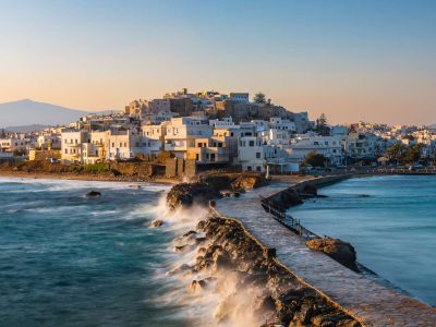 The Greek island of Naxos