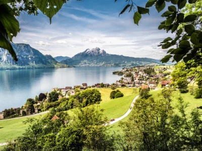 The magical resort of Weggis