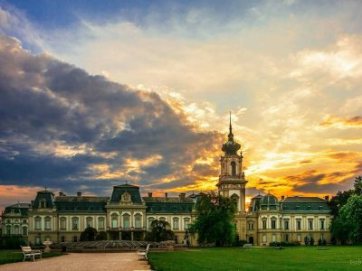 Keszthely, a small town on Lake Balaton