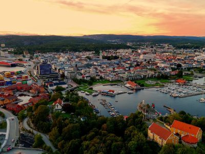 Kristiansand is the main gate to Norway