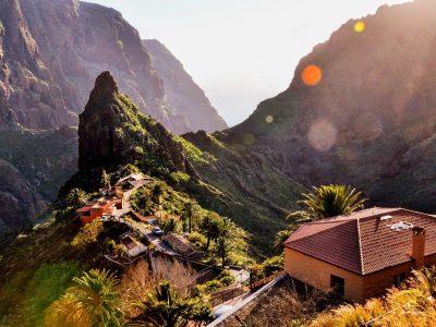 The village of Masca in Tenerife