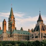 Major's Hill Park, view of Parliament