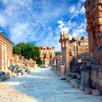 turkey-ephesus-colonnaded-road-to-library