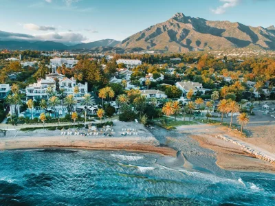 The Spanish resort of Marbella