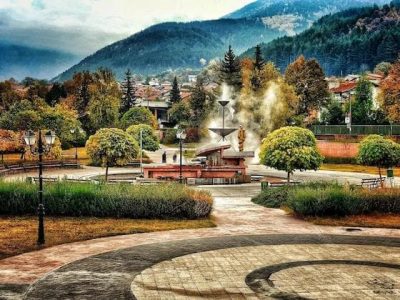 The Bulgarian spa resort of Sapareva Banya