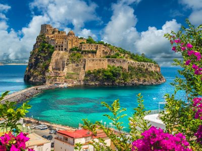 Ischia is the largest island in the Gulf of Naples