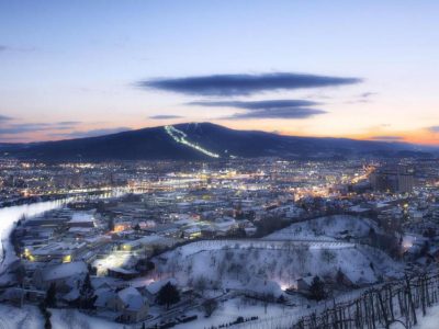 Maribor Pohorje is the largest ski resort in Slovenia