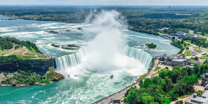 Niagara Falls – the power of nature on the border of the USA and Canada