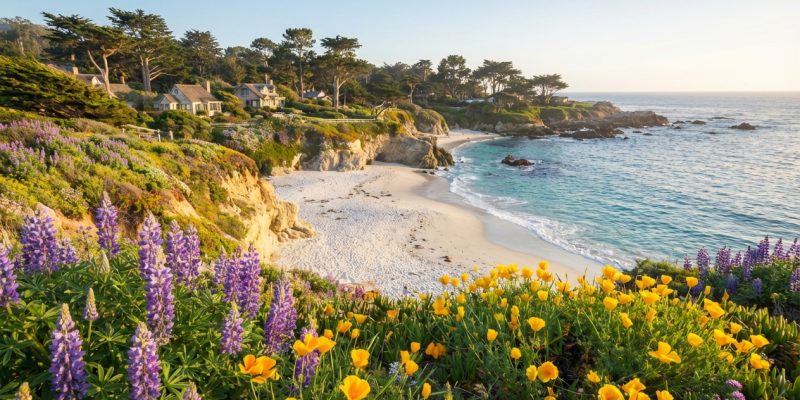 Carmel-by-the-Sea - a coastal town in California