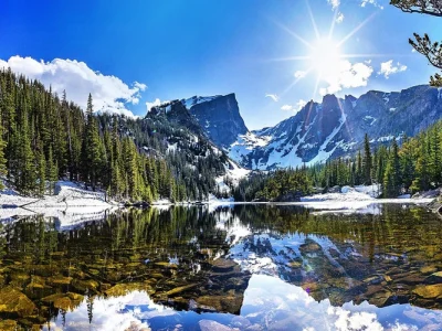 Rocky Mountain National Park in the Colorado Rockies