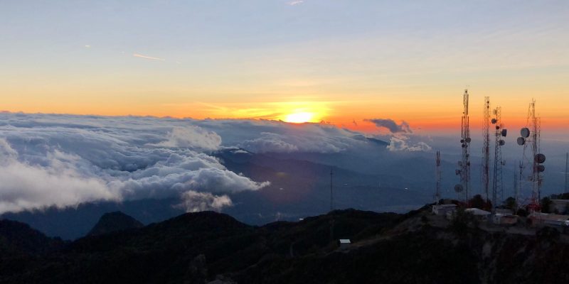 Volcán Barú is Panama's highest peak