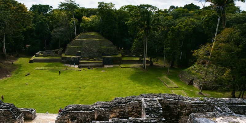 Lamanai is an ancient Mayan city in the jungles of Belize